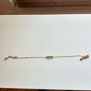 Kate Spade “Mrs” gold bracelet